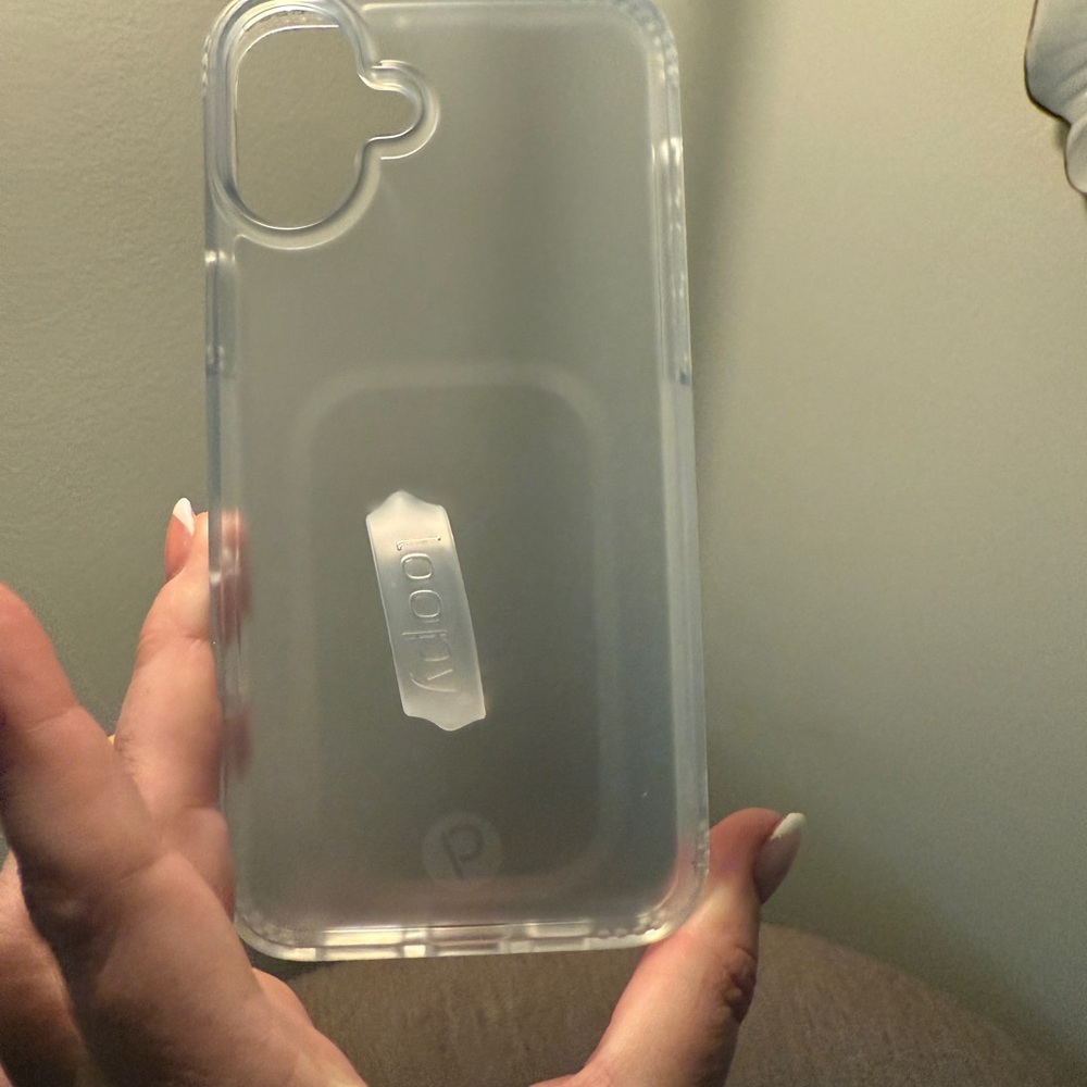 Loopy Case Clear IPhone 16 Plus Right Handed NWT Never Used